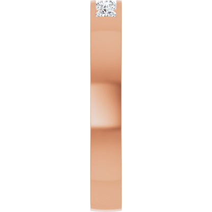 1/3 CTW Lab-Grown Diamond Band, 3.6 mm