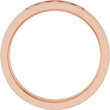 1/3 CTW Lab-Grown Diamond Band, 3.6 mm