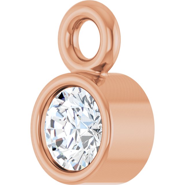.04 CT Natural Diamond Dangle, 3.02 mm x 4.98 mm