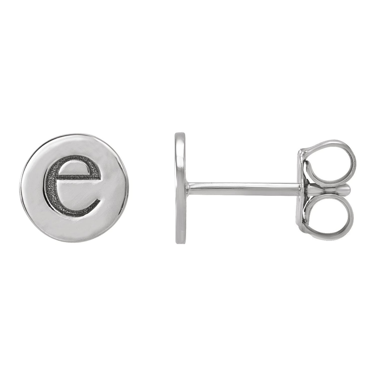 Engravable Disc Earrings
