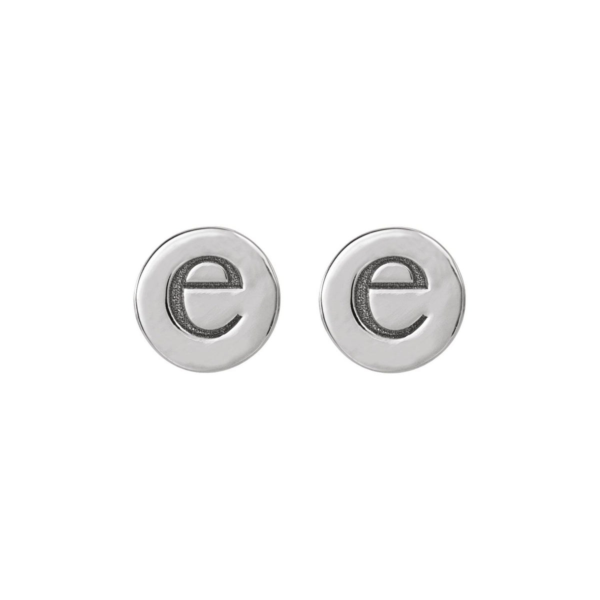 Engravable Disc Earrings