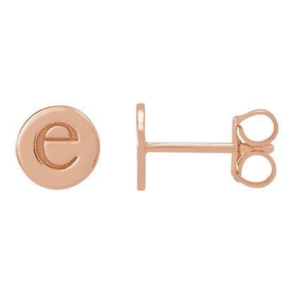 Engravable Disc Earrings