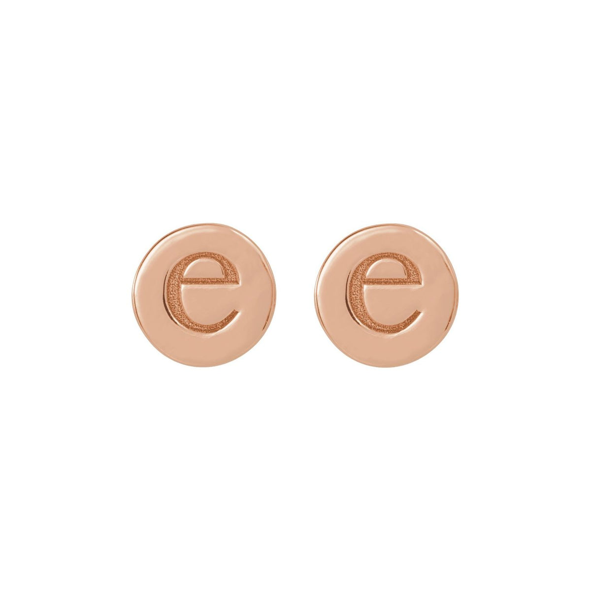 Engravable Disc Earrings
