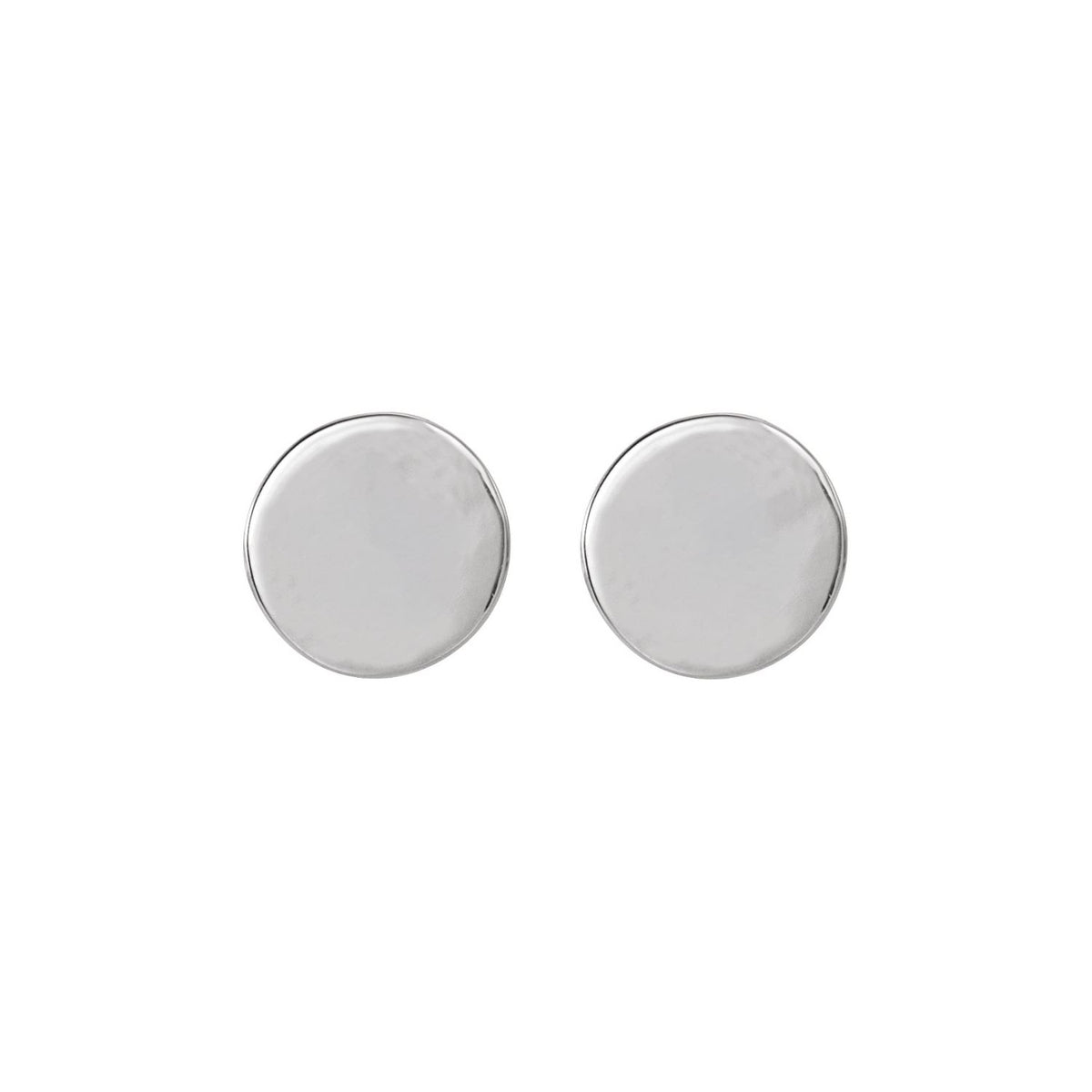 Engravable Disc Earrings