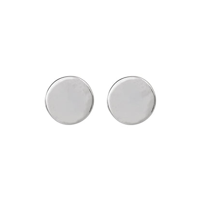 Engravable Disc Earrings