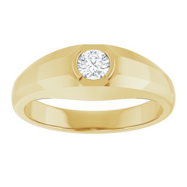 1/4 CTW Lab-Grown Diamond Band, 7.05 mm