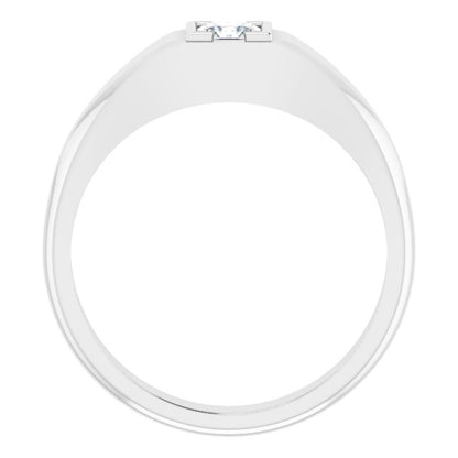 3/8 CTW Natural Diamond Band, 6.96 mm