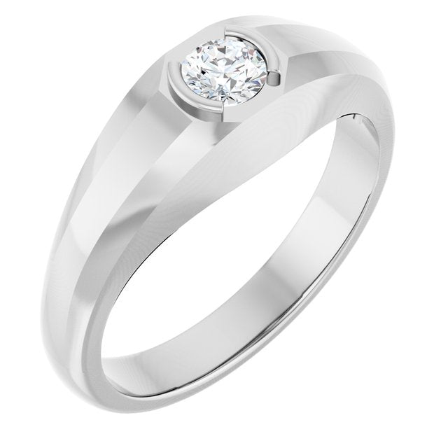 1/4 CTW Natural Diamond Band, 7.05 mm
