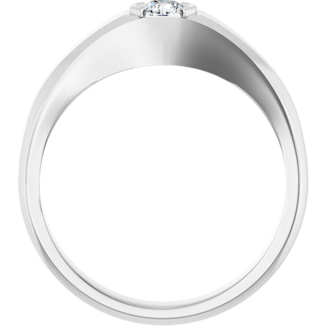 1/4 CTW Lab-Grown Diamond Band, 7.05 mm