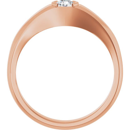1/4 CTW Lab-Grown Diamond Band, 7.05 mm