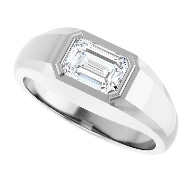 1 1/8 CTW Lab-Grown Diamond Band, 8.19 mm