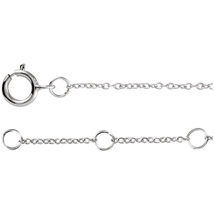 .05 CTW Natural Diamond Initial 6-7" Bracelet