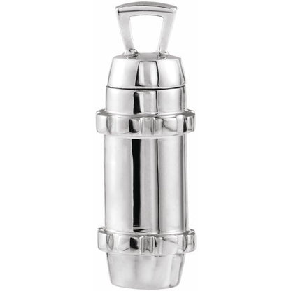 30.2x10.7 mm Cylinder Ash Holder Pendant