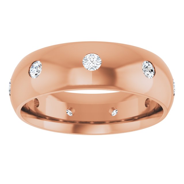 1/3 CTW Lab-Grown Diamond Band, 6 mm
