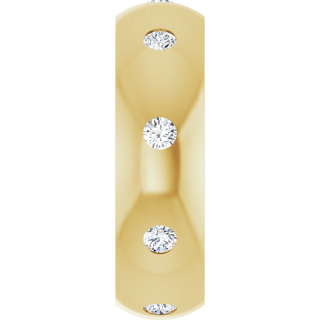 1/3 CTW Natural Diamond Band, 6 mm