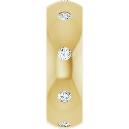 1/3 CTW Natural Diamond Band, 6 mm