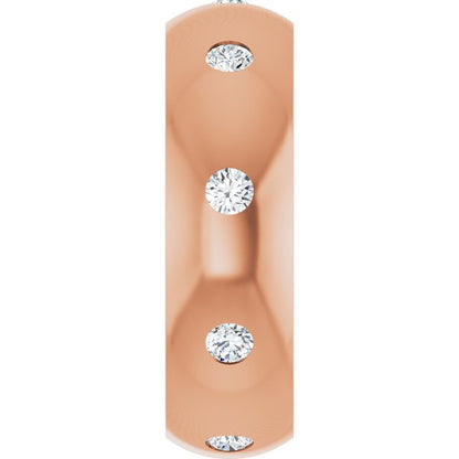 1/3 CTW Natural Diamond Band, 6 mm