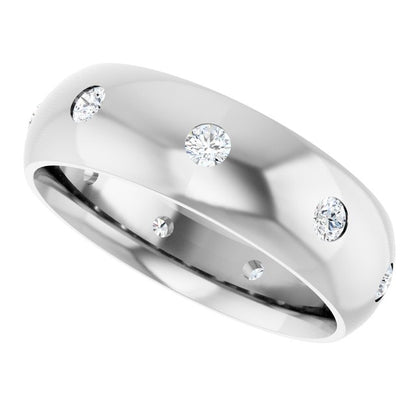 1/3 CTW Natural Diamond Band, 6 mm