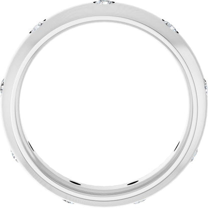 1/3 CTW Natural Diamond Band, 6 mm
