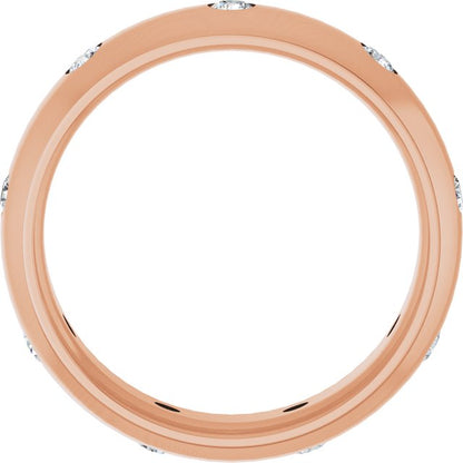 1/3 CTW Natural Diamond Band, 6 mm
