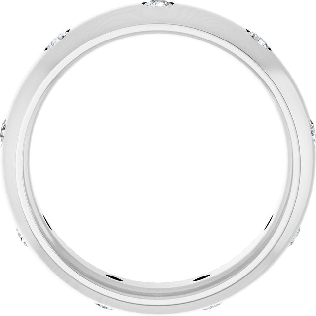1/3 CTW Lab-Grown Diamond Band, 6 mm