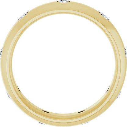 1/3 CTW Natural Diamond Band, 6 mm