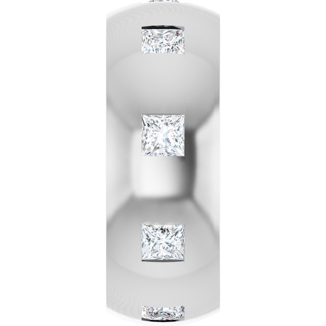 1 1/2 CTW Lab-Grown Diamond Band, 8 mm
