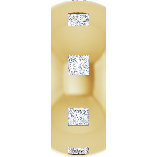 1 1/2 CTW Natural Diamond Band, 8 mm