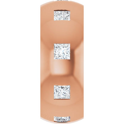 1 1/2 CTW Lab-Grown Diamond Band, 8 mm