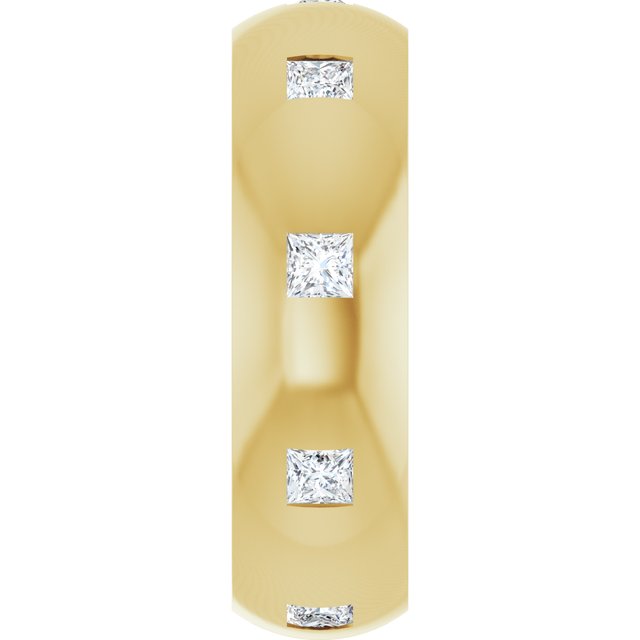 5/8 CTW Lab-Grown Diamond Band, 6 mm