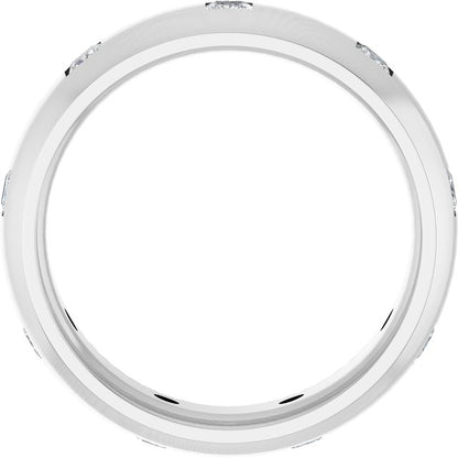 5/8 CTW Lab-Grown Diamond Band, 6 mm