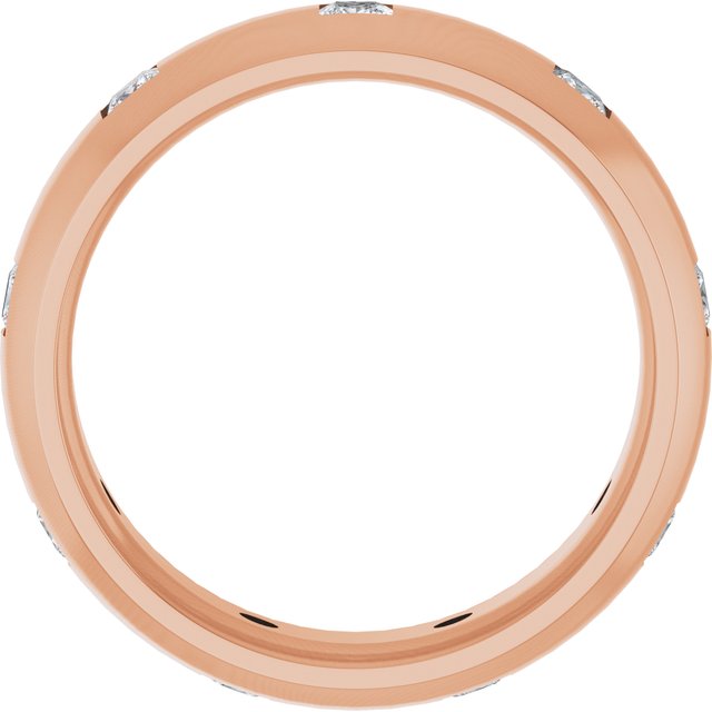 5/8 CTW Lab-Grown Diamond Band, 6 mm