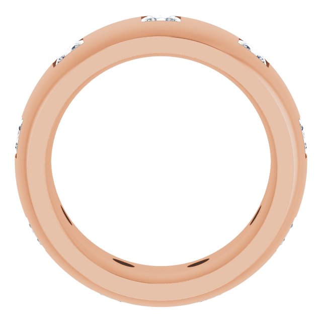 1 1/2 CTW Natural Diamond Band, 8 mm