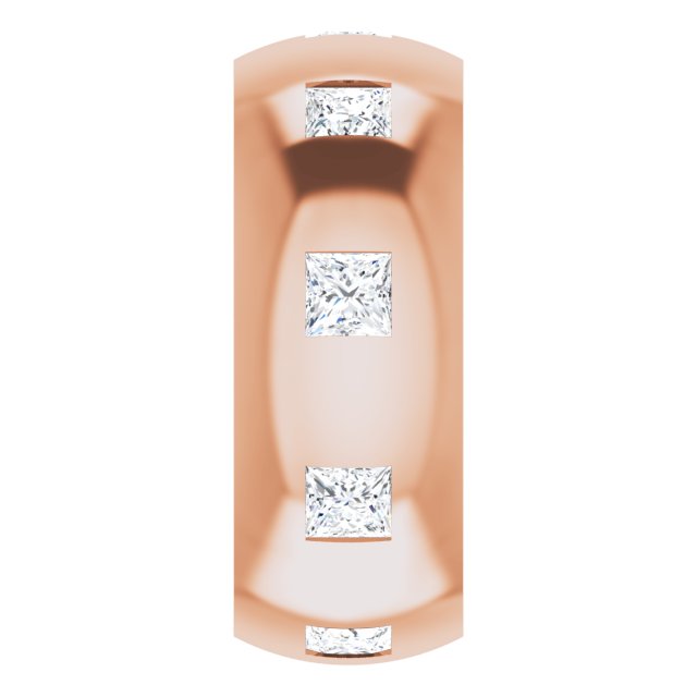 1 1/2 CTW Natural Diamond Band, 8 mm