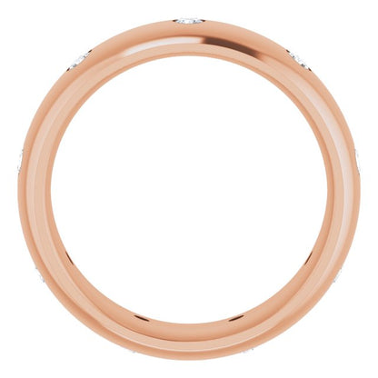 1/4 CTW Natural Diamond Band, 6 mm