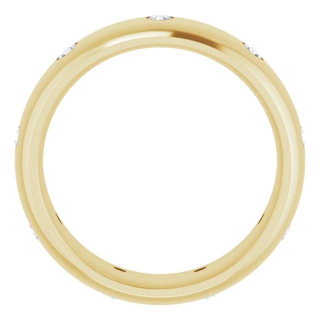 1/4 CTW Natural Diamond Band, 6 mm