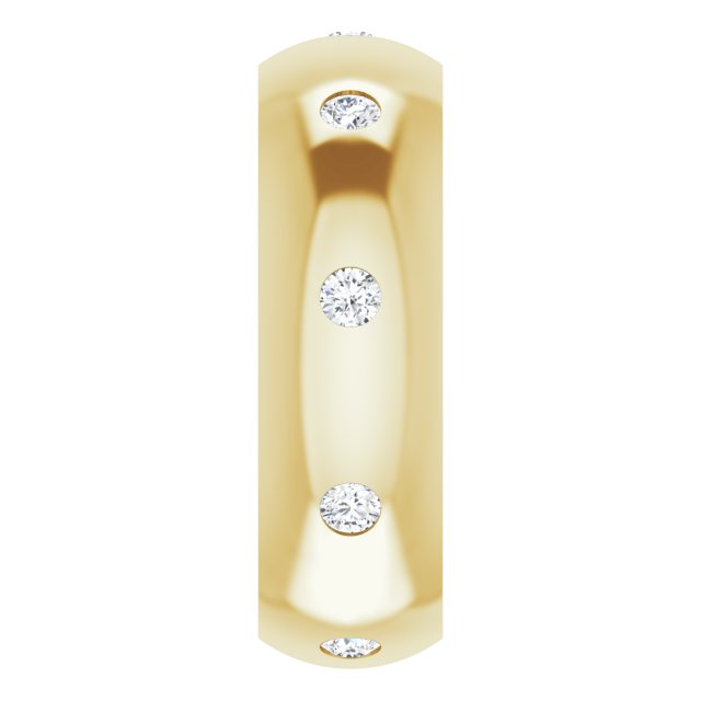 1/4 CTW Natural Diamond Band, 6 mm