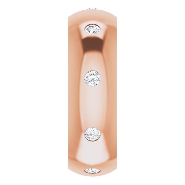 1/4 CTW Natural Diamond Band, 6 mm