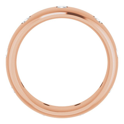 1/3 CTW Natural Diamond Band, 6 mm