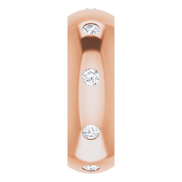 1/3 CTW Lab-Grown Diamond Band, 6 mm