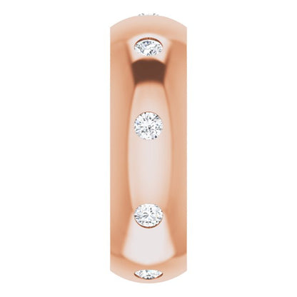 1/3 CTW Lab-Grown Diamond Band, 6 mm