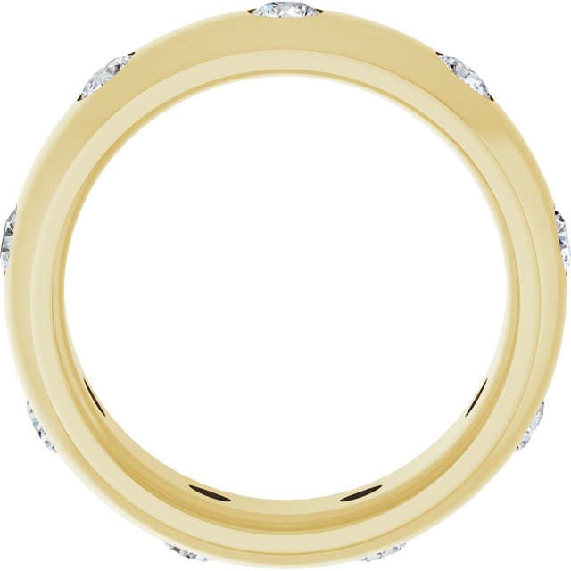 3/4 CTW Lab-Grown Diamond Band, 8 mm