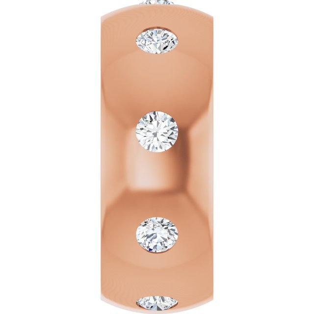 3/4 CTW Natural Diamond Band, 8 mm