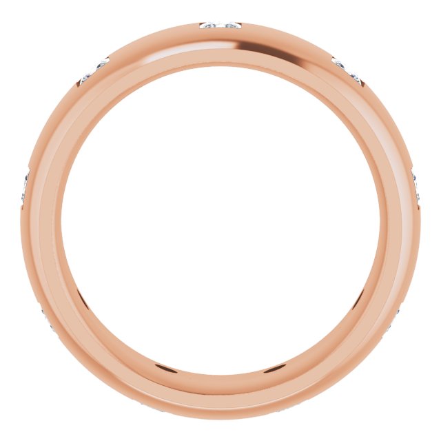 5/8 CTW Lab-Grown Diamond Band, 6 mm