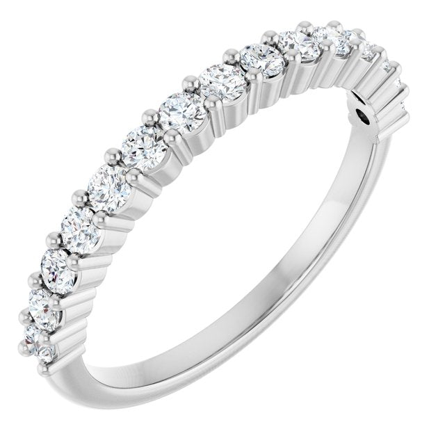 3/8 CTW Natural Diamond 15-Year Anniversary Band