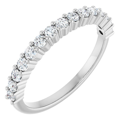 3/8 CTW Natural Diamond 15-Year Anniversary Band