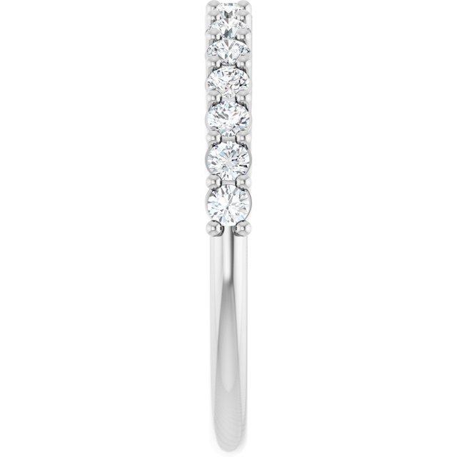 3/8 CTW Natural Diamond 15-Year Anniversary Band