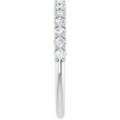 3/8 CTW Natural Diamond 15-Year Anniversary Band