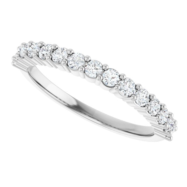 3/8 CTW Natural Diamond 15-Year Anniversary Band