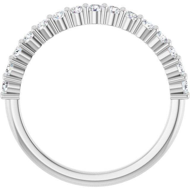 3/8 CTW Natural Diamond 15-Year Anniversary Band